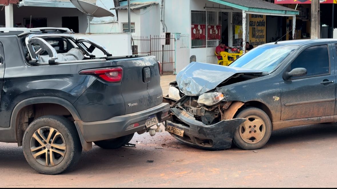 Mulher fica ferida em colisão em Sinop